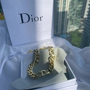 Christian Dior Necklace with Box & Bag 🔥